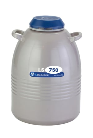 IC Biomedical HC20 Series Liquid Nitrogen Freezer with (6