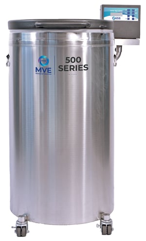 MVE 510AF-GB Liquid Nitrogen LN2 Freezer With Full Auto Control & Gas Bypass (Capacity: 10,400 x 2.0 ml vials)