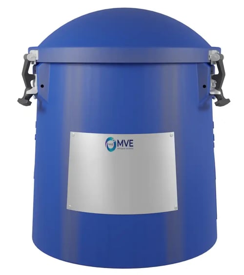 Protective Shipping Container for MVE Doble 20 Series, Doble 20/660, SC 20/12V and QWick 62/180 Liquid Nitrogen Systems