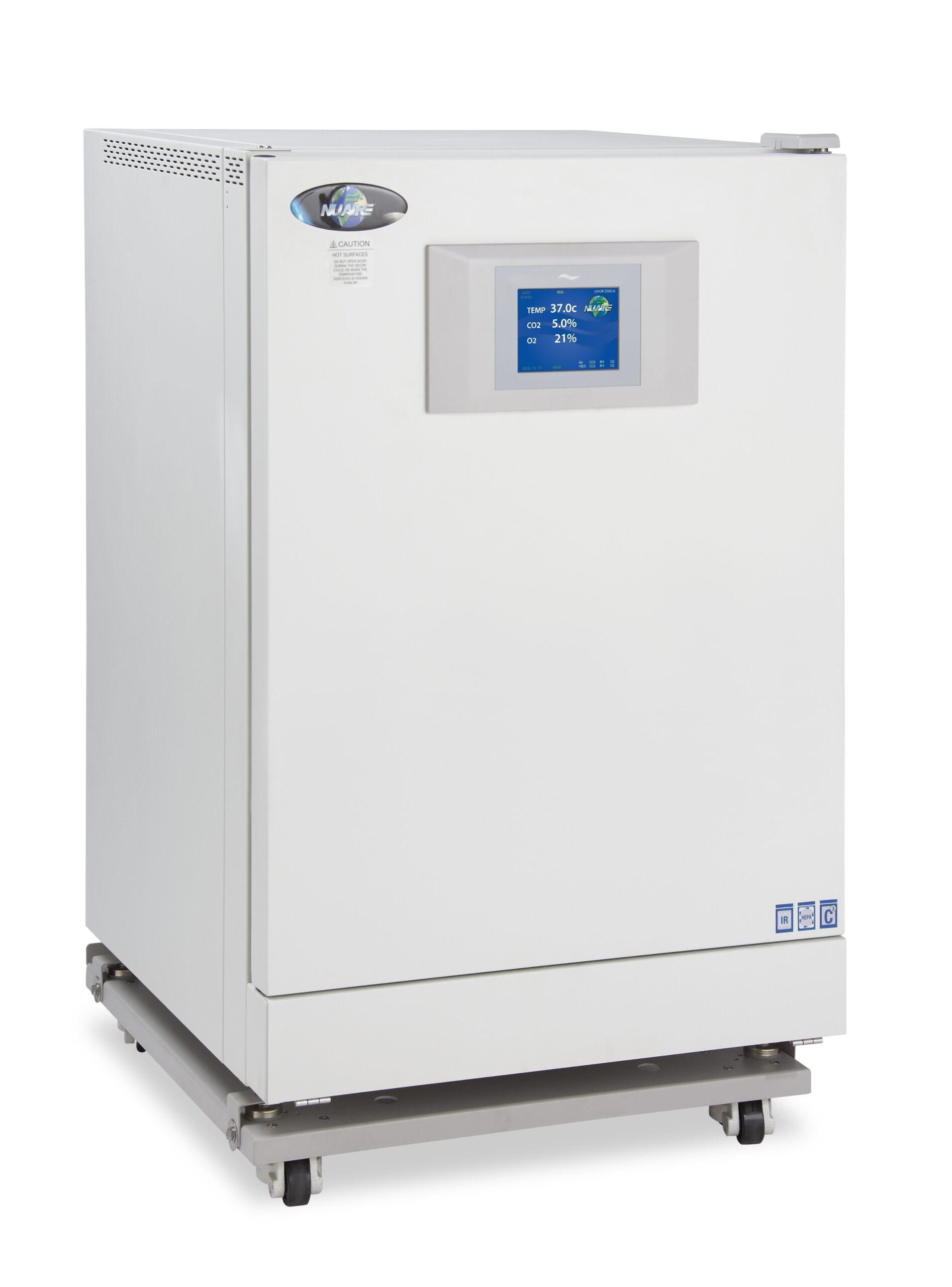 NuAire In-VitroCell ES NU-5831 Direct Heat Hypoxic CO2 Incubator | Dual Sterilization Cycles & Oxygen Contr | 7.06 cu. ft. (200L)