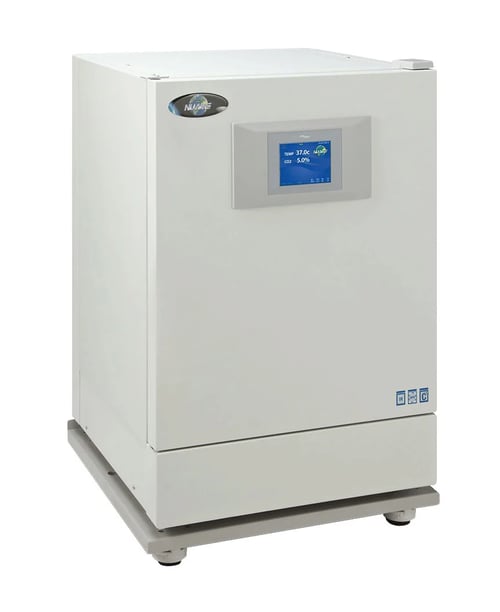 NuAire In-VitroCell ES NU-8600 5.65 cu. ft. Water Jacketed CO2 Incubator with its door closed