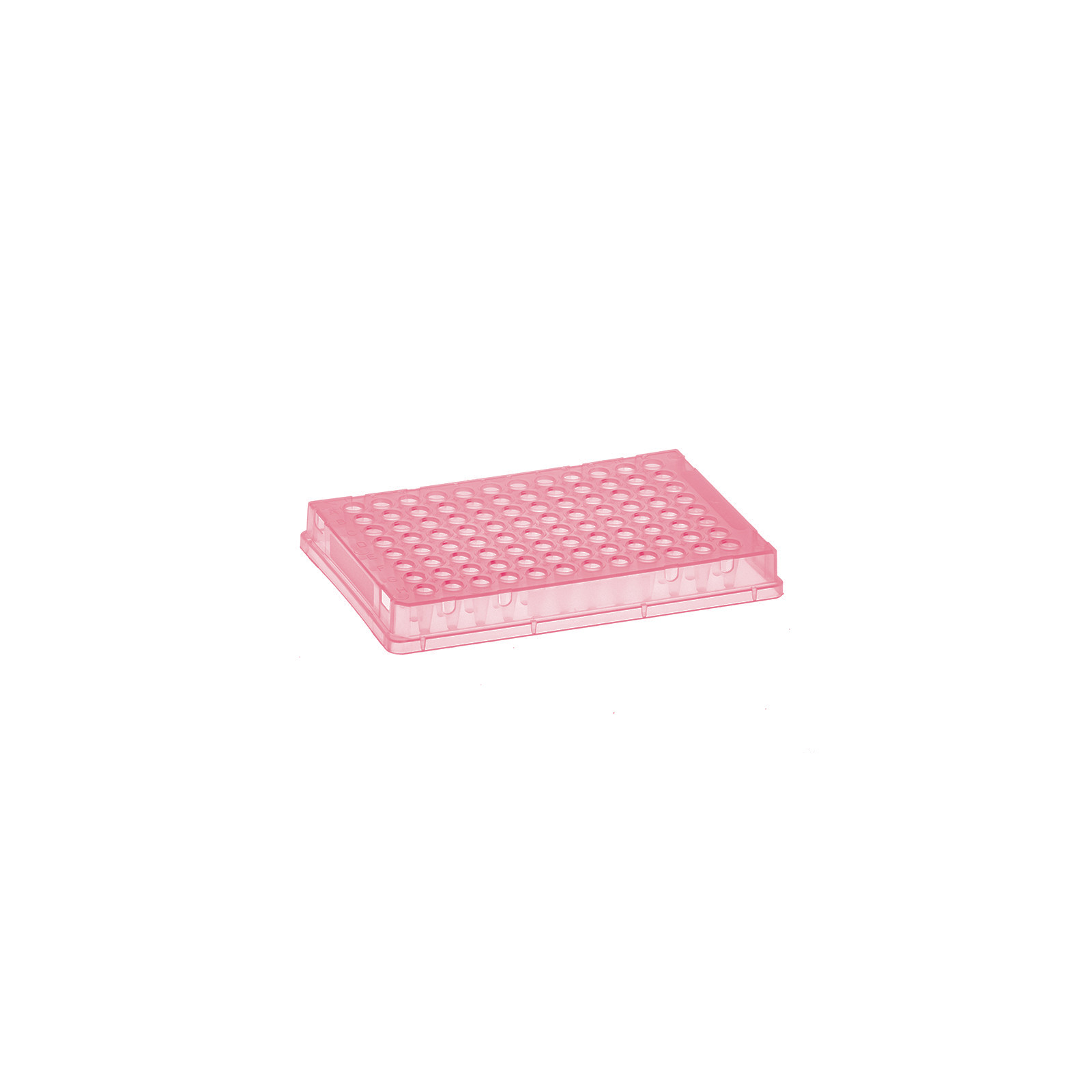 Skirted Thin Wall 96-Well PCR Plates (Pink)