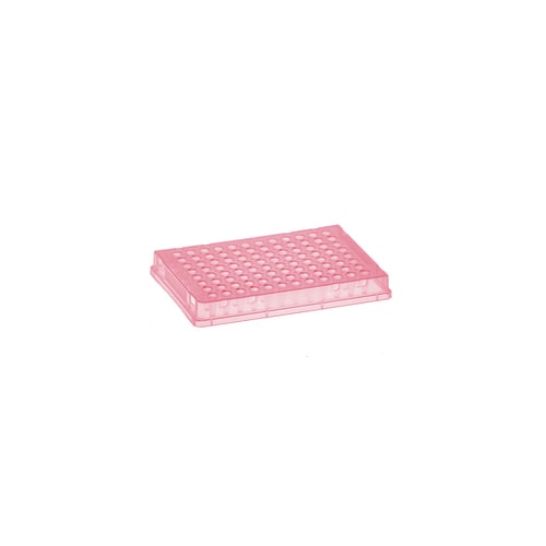 Skirted Thin Wall 96-Well PCR Plates (Pink)