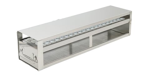 Upright Freezer Drawer Rack for 15ml Centrifuge Tubes - Rack Only (1 Drawer; 80 Tubes)