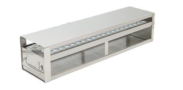 Tube Freezer Rack Transfer Upright Freezer Drawer Rack for 15ml Centrifuge Tubes | 80 Tubes