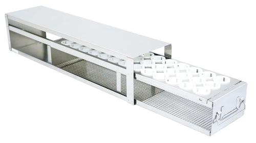 Upright Freezer Drawer Rack for 50ml Centrifuge Tubes - Rack Only (1 Drawer; 39 Tubes)
