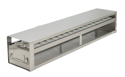 Upright Freezer Drawer Rack for 50ml Centrifuge Tubes - Rack Only (1 Drawer; 51 Tubes)
