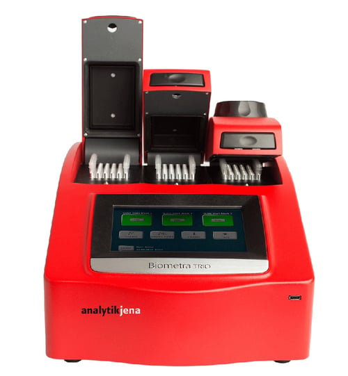 Biometra TRIO 48 Multi Block Thermal Cycler - Capacity: 3 x 48 (0.2 ml) Tubes