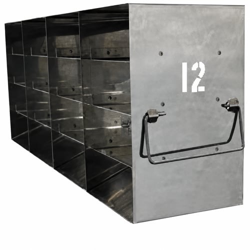 CUF-442 Laser Cut ID Freezer Racks for 2 inch boxes