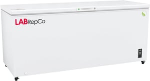 laboratory chest freezer 20 cubic feet internal capacity with casters