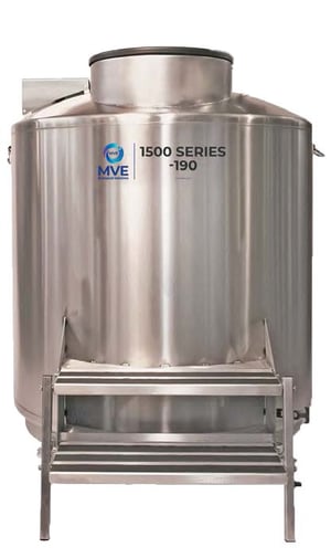 MVE 1536P-190 LN2 Freezer (Basic Model, No Plumbing or Controller) (Capacity: 34,400 x 2.0 ml vials)