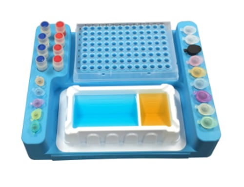 CoolCaddy™ PCR work station (17 x 21 x 4.5cm / 8.3 x 6.8 x 1.8in.)