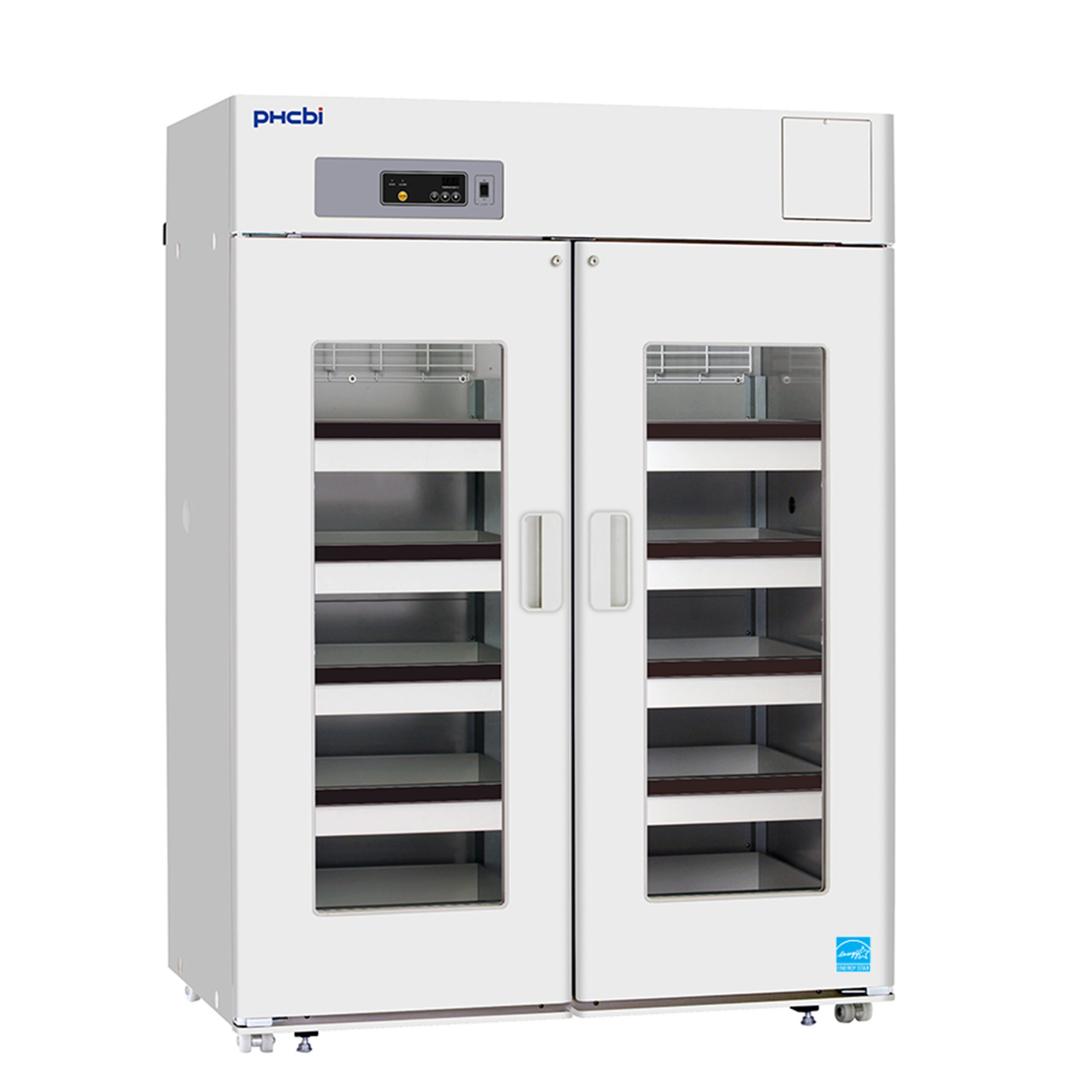 PHCbi MPR-1412R-PA 48 Cu. Ft. Laboratory Refrigerator | Hinged Glass Door | Drawers - Image 2