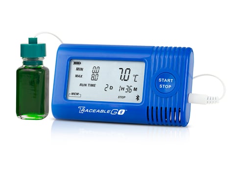 TraceableGO™ Bluetooth Data Logging Thermometers, 1 Bottle (-50°C to 70°C)