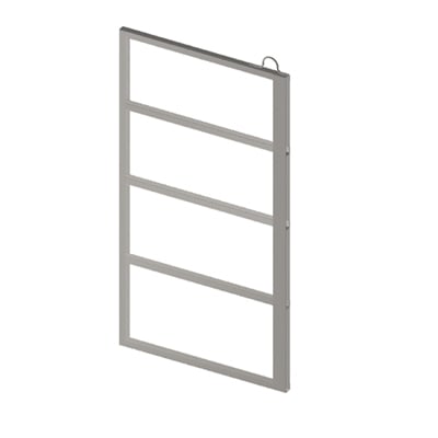 Stainless Steel Canister 4-Place Frame for 1000mL Blood Bags | Baxter Fenwal 4R9959 | CryoMACS 200-074-404 | Origen CS1000