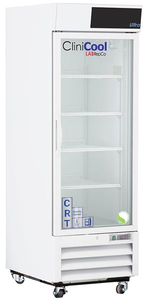 CliniCool Ultra Series 23 Cu. Ft. Hinged Glass Door Controlled Room Temperature Cabinet