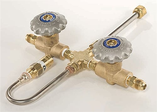 TEE Valve Assembly for MVE Liquid Nitrogen Systems