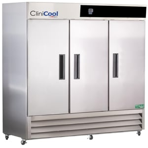LabRepCo CliniCool© Silver Series PRIME 72 Cu. Ft. Pharmacy Refrigerator | Stainless Steel Door