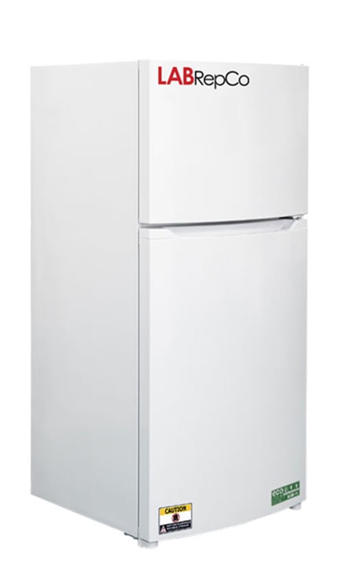 A Labrepco branded hydrocarbon combination unit with solid doors that are closed