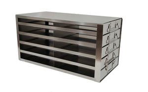 Freezer Racks for Pfizer COVID-19 Vaccine Box Storage - Stores (10) Pfizer COVID-19 Vaccine Boxes