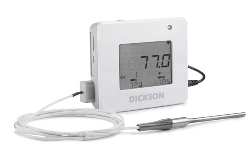 Single Probe Data Logger Monitoring Kit | WiFi/Ethernet | Designed for -60°C down to -90°C Storage