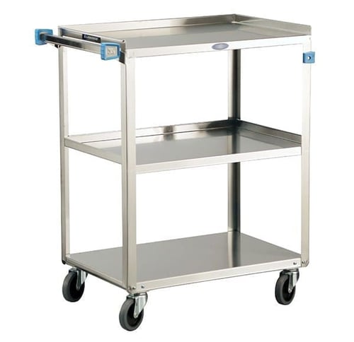 Lakeside 311 Utility Laboratory Cart (16”x 27”) | 3 Shelves | 300 Lb Capacity