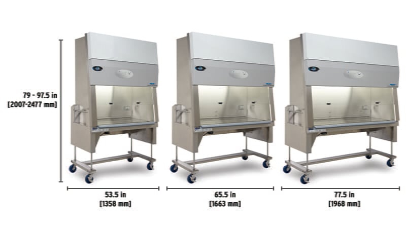 NuAire LabGard ES 677 Class II Type A2 Animal Handling BSC/Cage Changing Station - Image 2