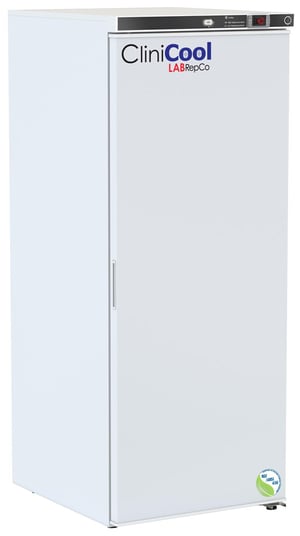 CliniCool Silver Series PRIME 10.5 Cu. Ft. Compact Pharmacy Vaccine Refrigerator with closed solid door