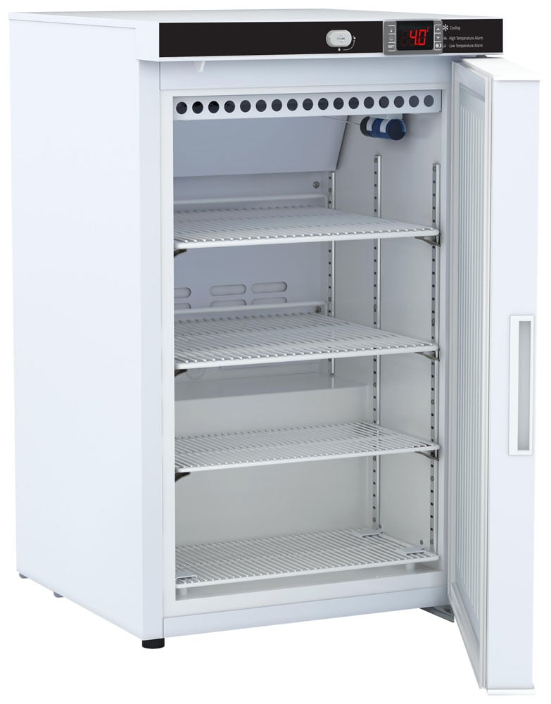 2.5 Cu Ft Solid Door Undercounter NSF Certified Vaccine Refrigerator