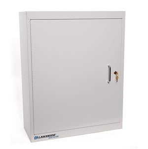 Lakeside LNC-5S Single Door Narcotic Cabinet w/ Single Lock (24x10x30)