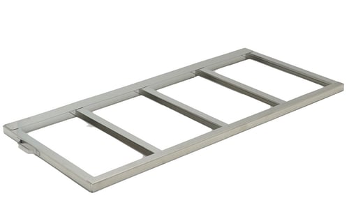 Stainless Steel 4-High Frame for C-1000 Canisters
