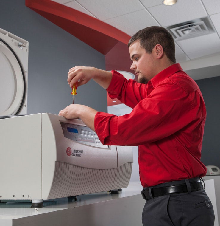 Beckman Coulter Allegra V-15R Benchtop Centrifuge maintenance tips