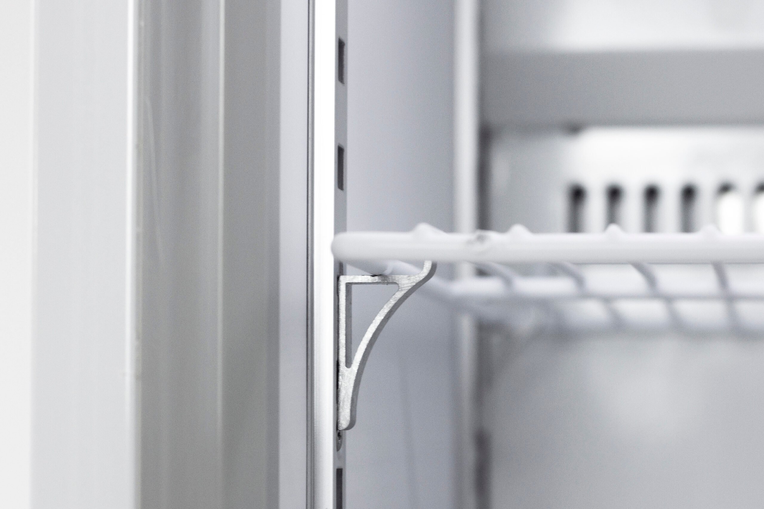 LabRepCo Futura Silver Series 20 Cu. Ft. Compact Laboratory Refrigerator | Hinged Glass Door - Image 7
