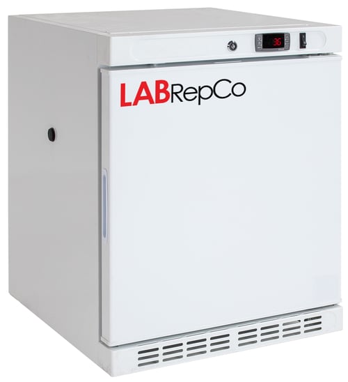 LabRepCo Futura Silver Series 2.5 Cu. Ft. Benchtop Laboratory Refrigerator | Solid Door