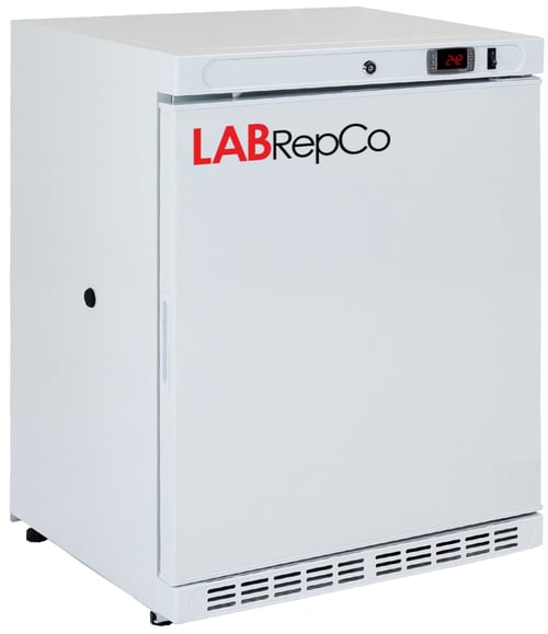 LabRepCo Futura Silver Series 4 Cu. Ft. Benchtop Laboratory Refrigerator | Solid Door