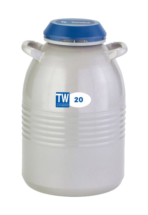 IC Biomedical TW 20 Series Small LN2 Freezer With 11" Canisters (Capacity: 660 x 1/2cc Straws)