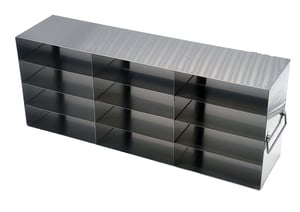 Upright Freezer Racks for Plasma Boxes | 3 Deep x 4 High