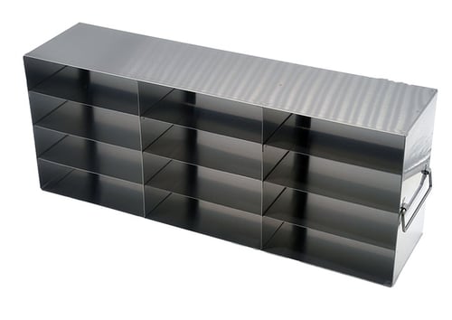 Upright Freezer Racks for Plasma Boxes | 3 Deep x 4 High