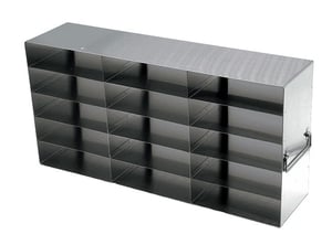 Upright Freezer Racks for Plasma Boxes | 3 Deep x 5 High