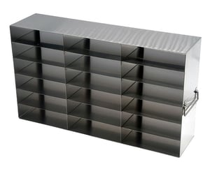 Upright Freezer Racks for Plasma Boxes | 3 Deep x 6 High