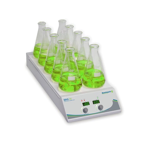 Benchmark MHS-10 Multi-Position Hotplate Stirrer, 10 position