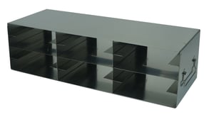 Upright Freezer Rack for 100-Place Slide Boxes | 3 Deep x 4 High | 12 Boxes Total