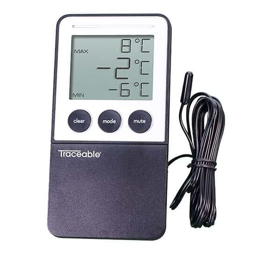 Traceable Fridge/Freezer Digital Thermometer with Bullet Probe