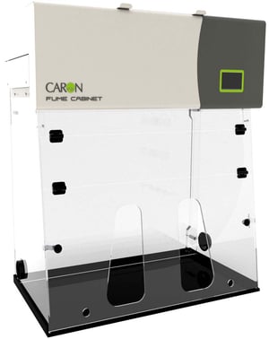 Caron Ductless Fume Hood with Chemcap Carbon Filtration | 400mm Wide