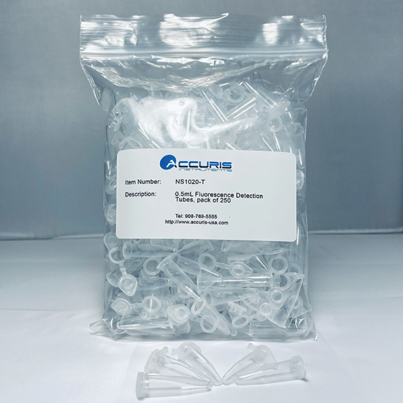 0.5mL Fluorescence Detection Tubes for Accuris SmartDrop Spectrophotometers | Pack of 250