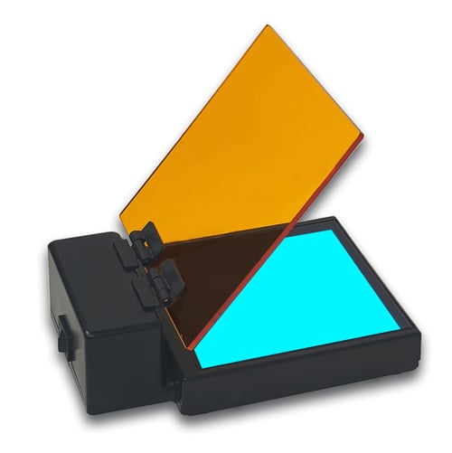 Accuris SmartBlue Mini Blue Light Transilluminator With Amber Cover | 115V