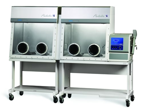 Labconco Protector Stainless Steel Double Filtered Glove Box