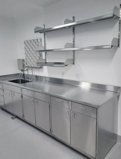 Stainless Steel Laboratory Casework