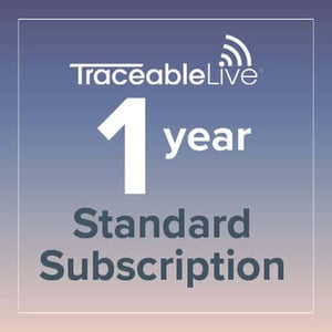 Traceable 1 Year Standard TraceableLive® Subscription Activation Code