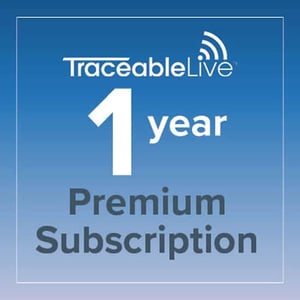 Traceable 1 Year Premium TraceableLive® Subscription Activation Code